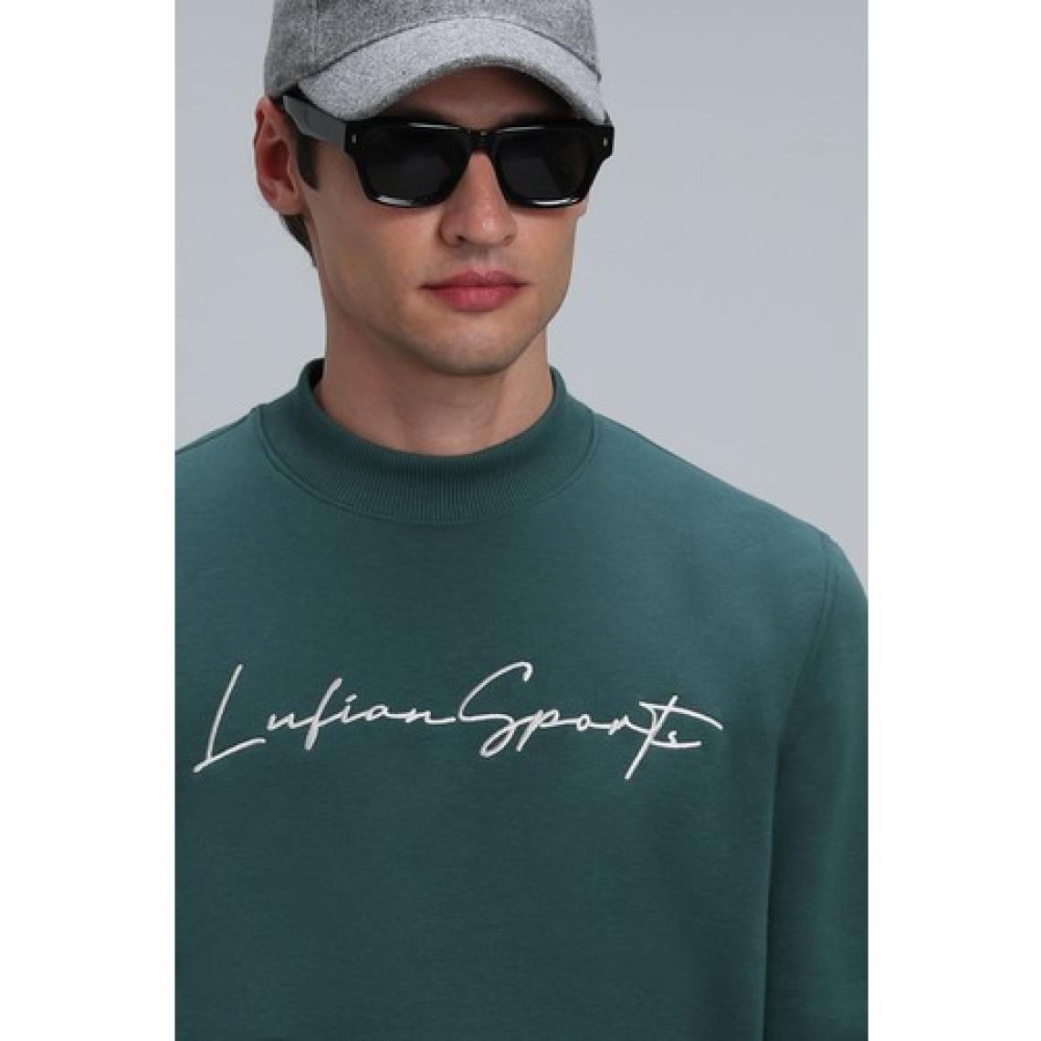 Lufian Lowe Erkek Sweatshirt Mürdüm