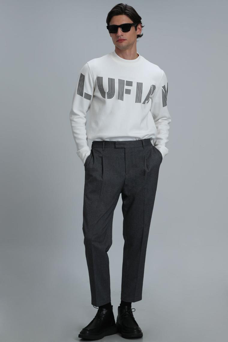 Lufian Todillo Erkek Sweatshirt Siyah