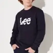 Lee Regular Fit Normal Kesim %100 Pamuk Sıfır Yaka Sweatshirt