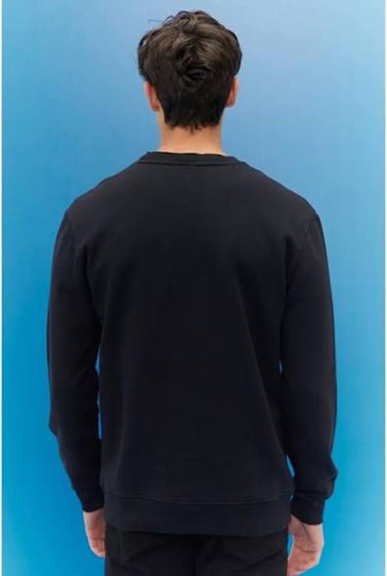 Lee Regular Fit Normal Kesim %100 Pamuk Sıfır Yaka Sweatshirt