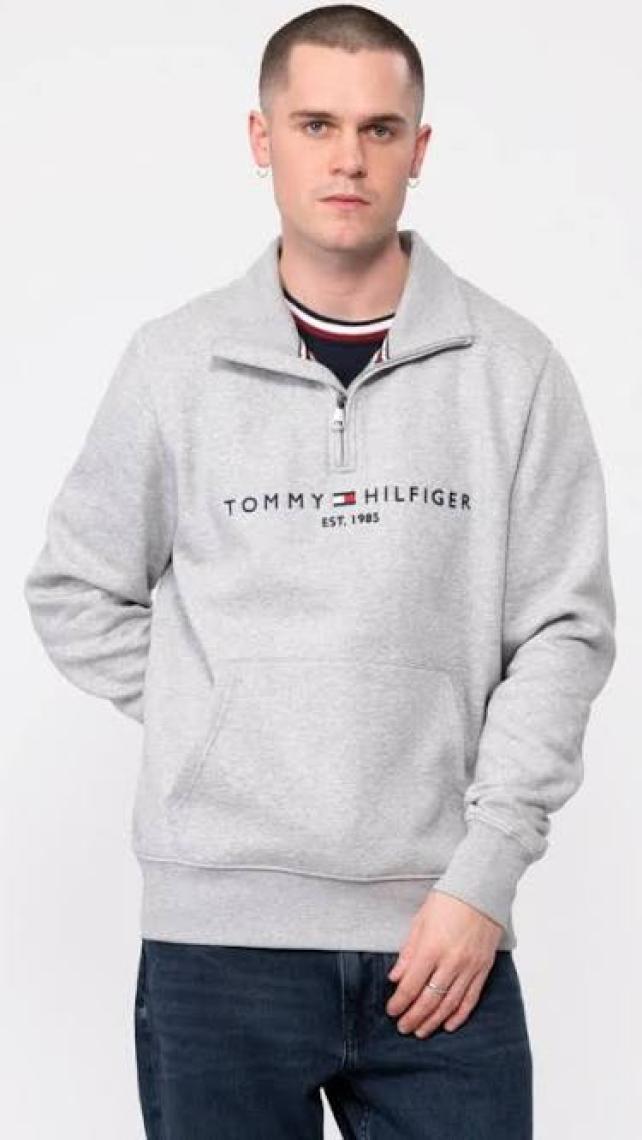 Tommy Hilfiger Mavi Erkek Sweatshirt MW0MW20954DW5