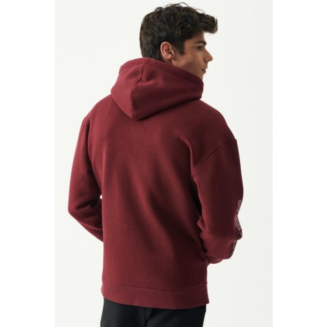 Riders By Lee Riders By Lee Loose Fit Rahat Kesim Kapüşonlu Şardonlu Haki Sweatshirt