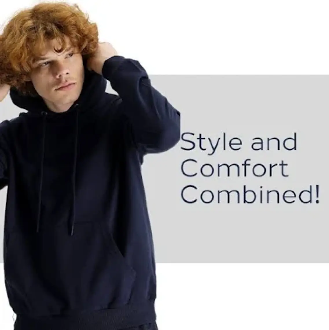 Kapüşonlu Oversize Pamuklu Sweatshirt