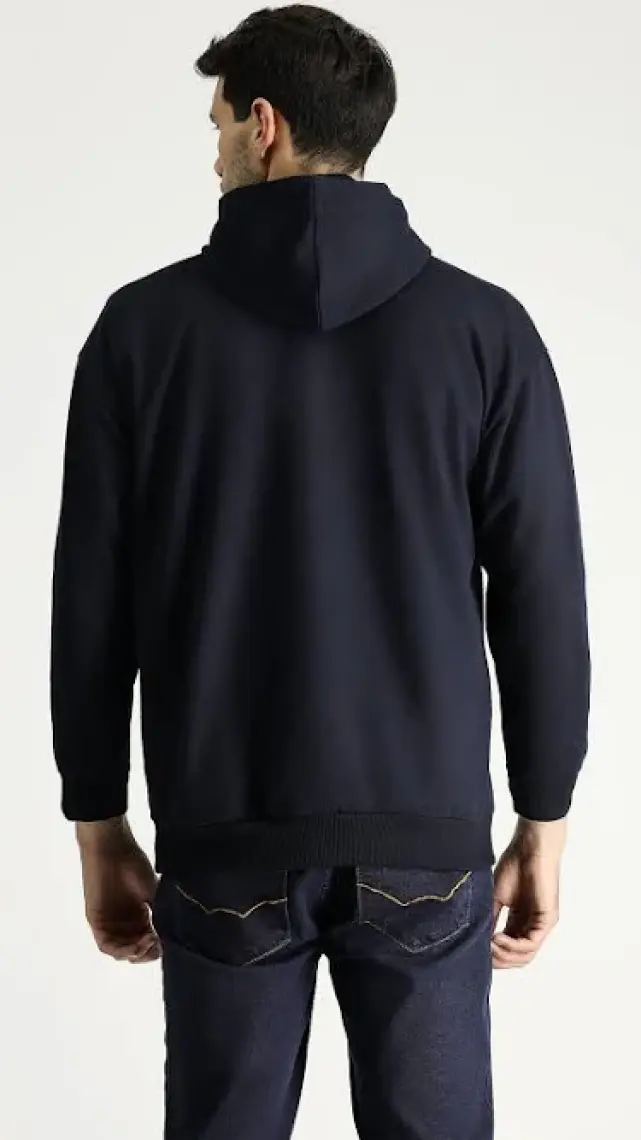 Kapüşonlu Oversize Pamuklu Sweatshirt