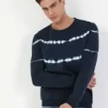 Regular Fit   Erkek Lacivert Sweatshirt