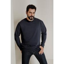 Altınyıldız Classics Erkek Lacivert Standart Fit Normal Kesim Bisiklet Yaka 3 Iplik Pamuklu Sweatshirt