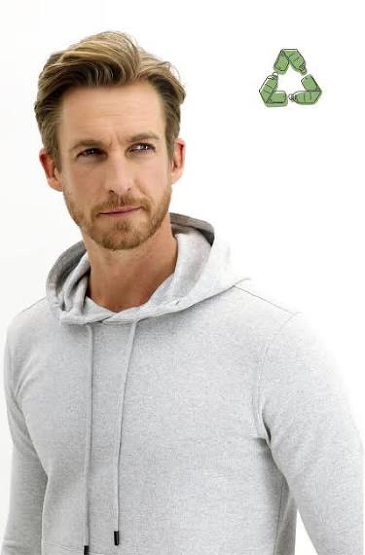 Kapüşonlu Pamuklu Sweatshirt