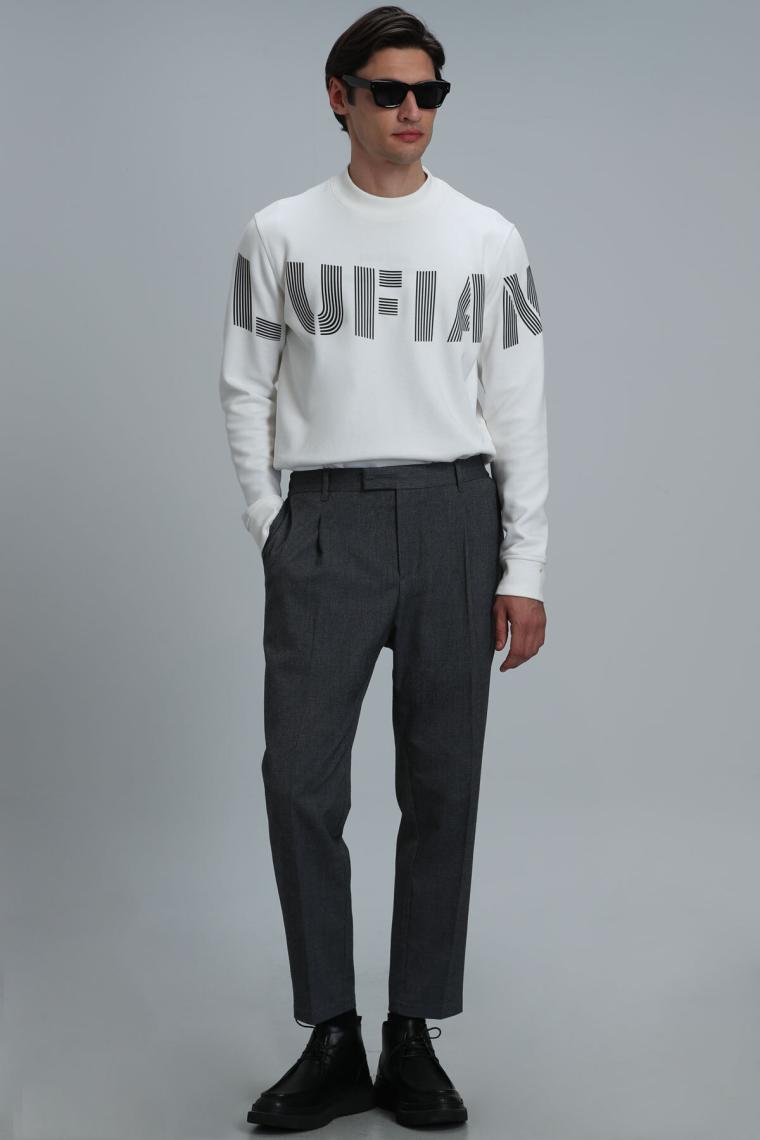 Lufian Todillo Erkek Sweatshirt Siyah