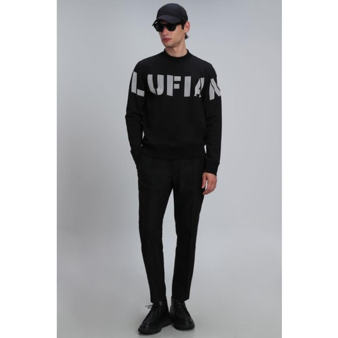 Lufian Todillo Erkek Sweatshirt Siyah