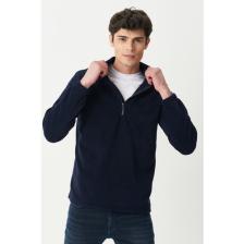 Riders By Lee Riders By Lee Regular Fit Dik Yaka Yarım Fermuarlı Bordo Polar