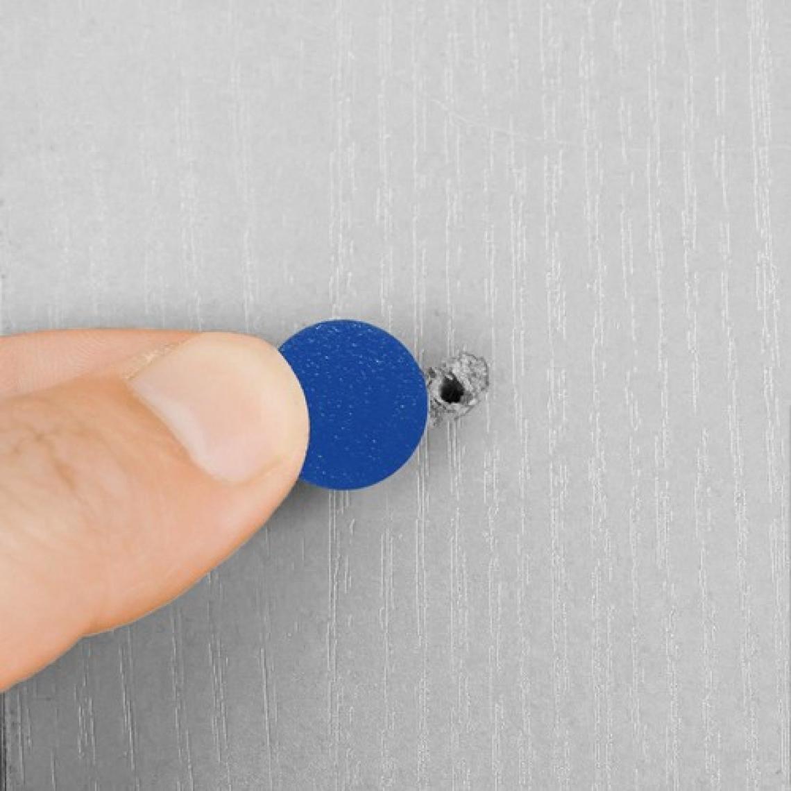 BADEM10 Yapışkanlı Vida Tapası Tıpası Mavi Vida Kapatıcı Kapağı 100 Adet