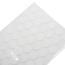 Pacific Yapışkanlı Vida Tapası 14MM Parlak Beyaz