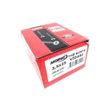 Akdeniz Sunta Vidası 3.5X25 Sunta Vidası-2,5cm VIDA-1000 Adet