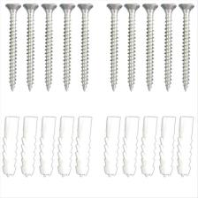 10 mm Plastik Dübel 5 x 50 mm Sunta Vidası 50 Adet 1. Kalite