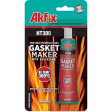 Akfix HT-300 50 ml Kırmızı Silikon
