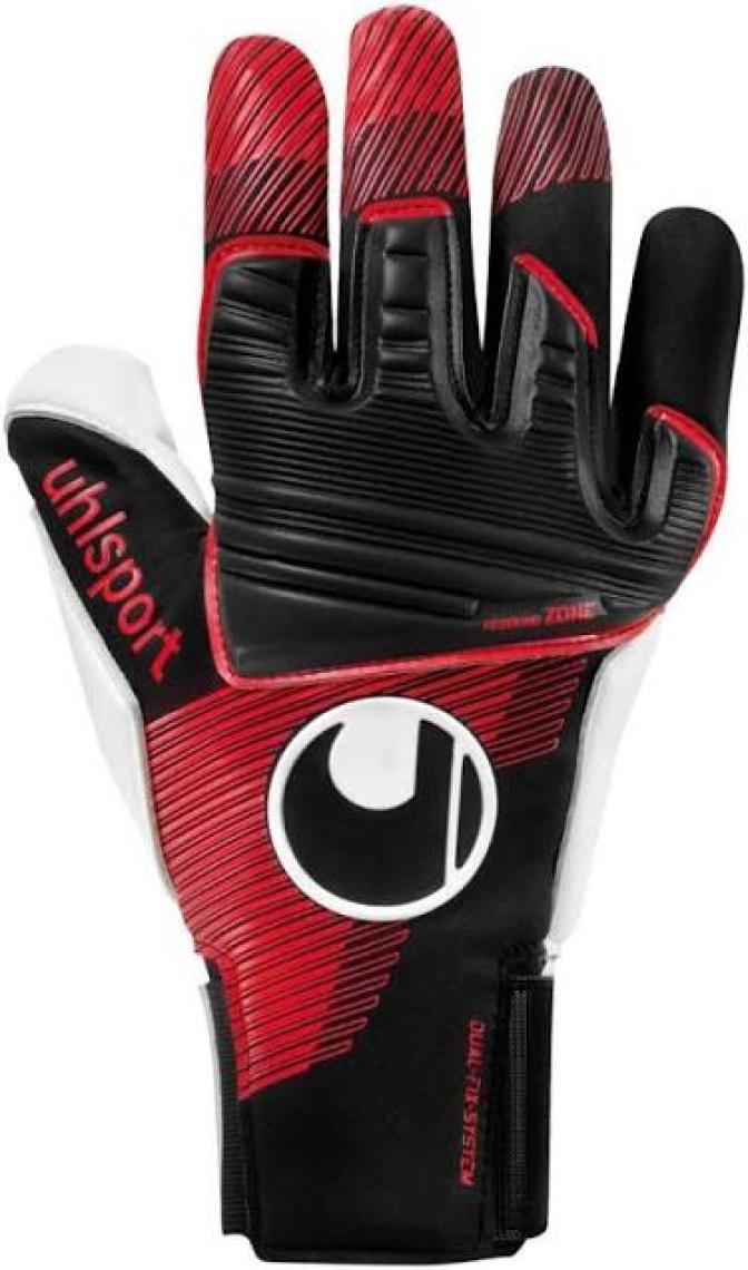 Uhlsport Kaleci Eldiveni Speed Contact Supersoft Siyah Erkek Eldiven 101126601