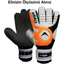 Liggo Reflex Yetişkin ve Çocuk Kaleci Eldiveni Bilek Bandajlı 5-6-7-8-9-10 Numara