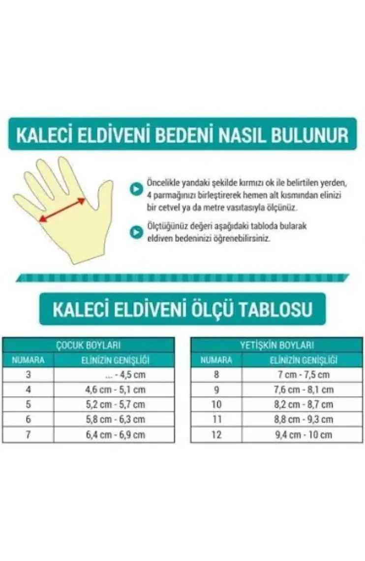 Busso Erkek Kalevi Eldivenleri Arena-Kalecı-Eldıvenı-Sarı
