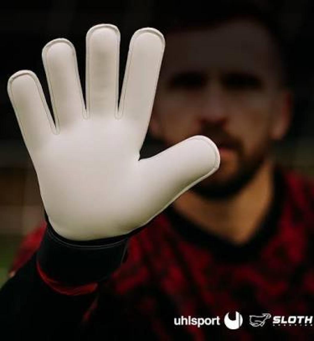 Uhlsport Powerline Starter Soft Unisex Kırmızı Kaleci Eldiveni 101131201