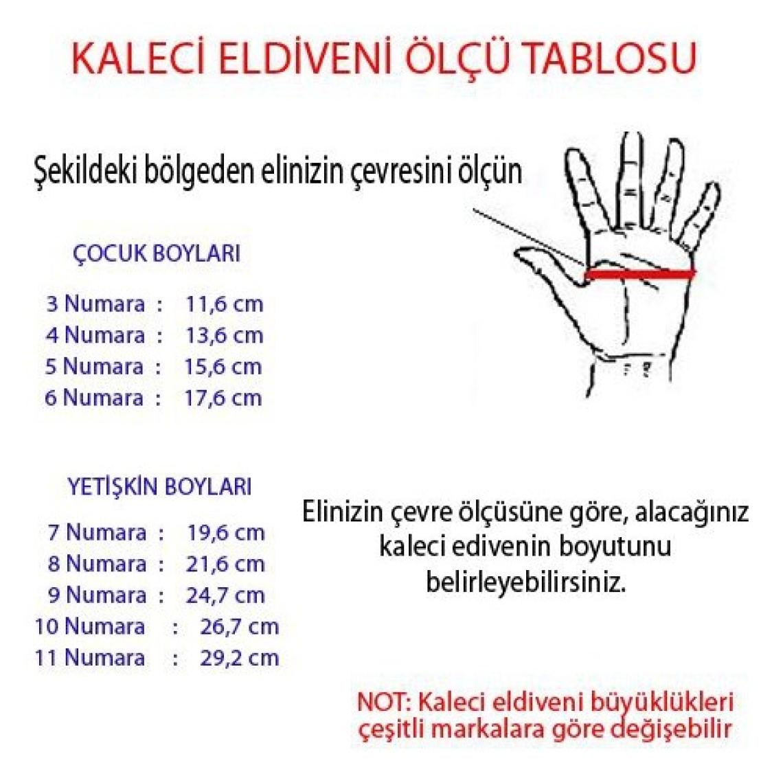 Tryon Kidz Çocuk Kaleci Eldiveni Mavi