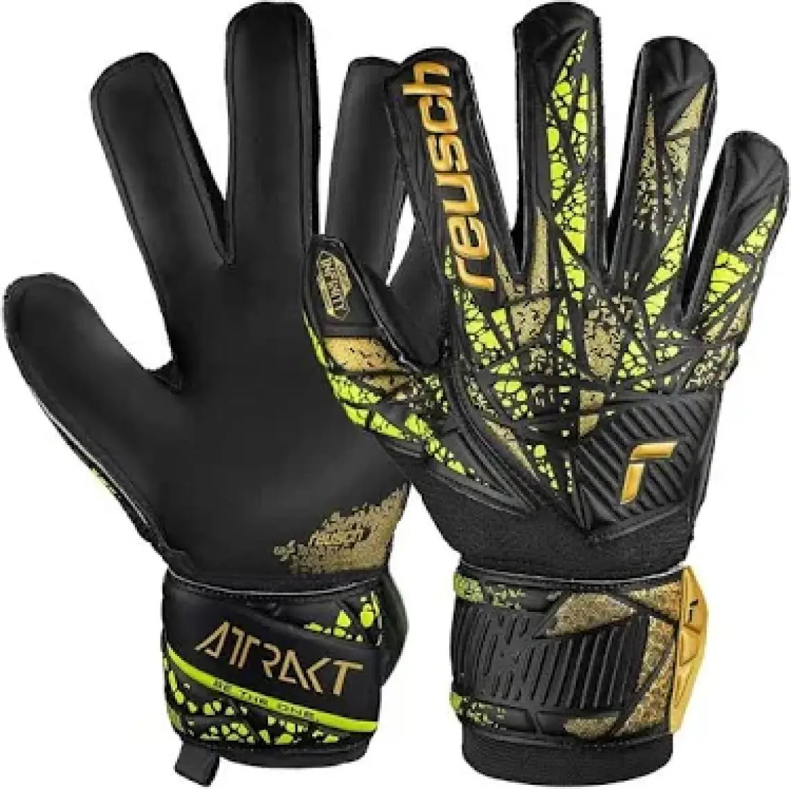Reusch Attrakt Infinity Finger Support 5470710 Kemikli Kaleci Eldiveni