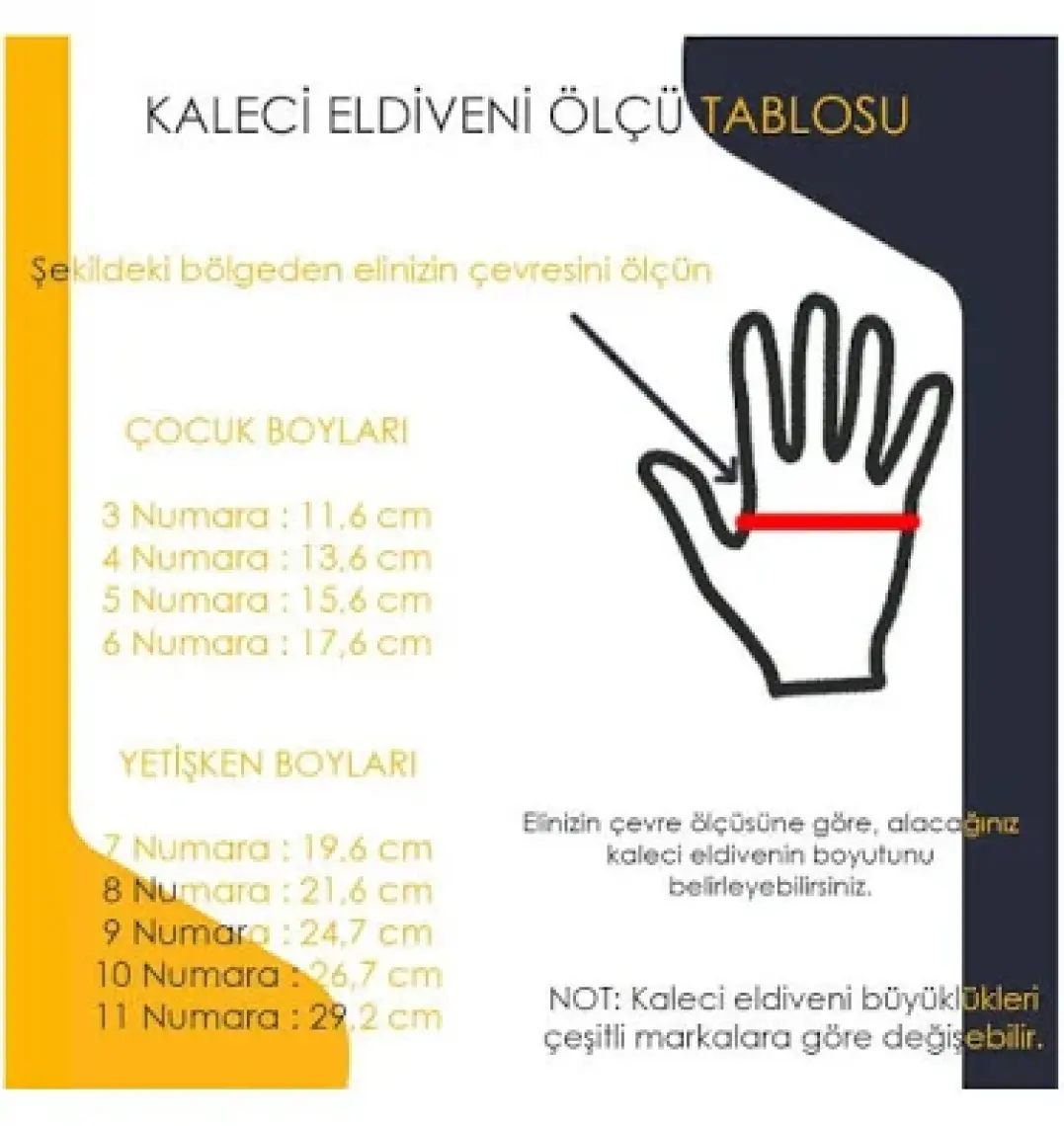 Tryon Kidz Çocuk Kaleci Eldiveni Mavi