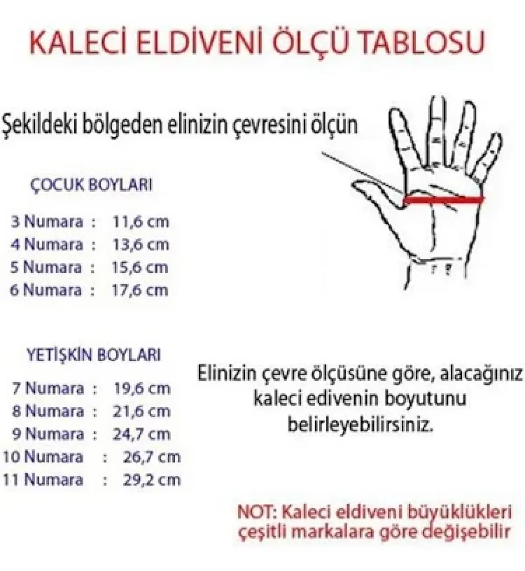 Tryon Kidz Çocuk Kaleci Eldiveni Mavi
