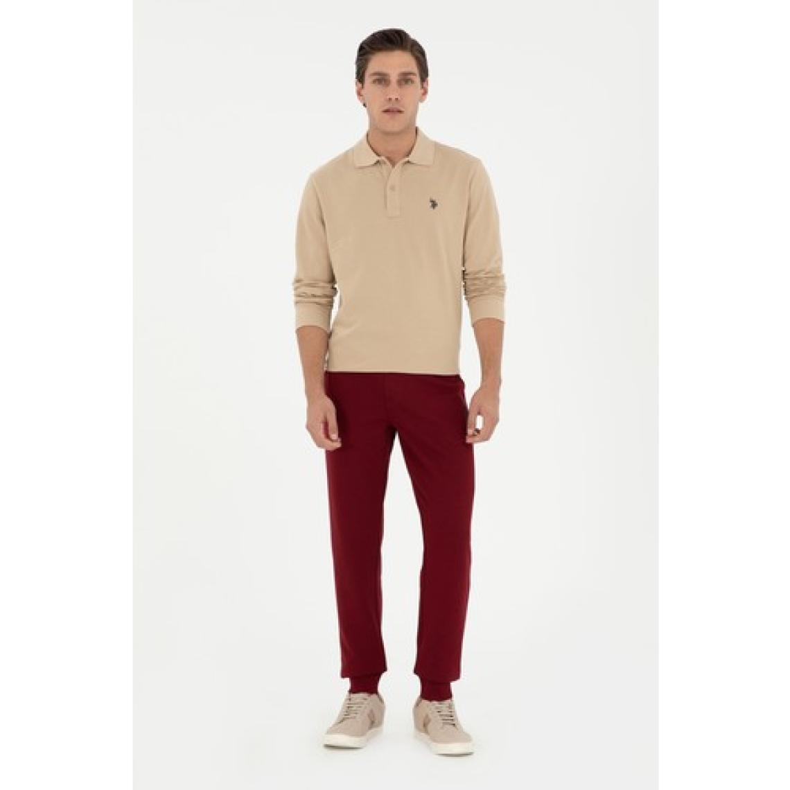 U.S. Polo Assn. Erkek Bordo Eşofman Altı 50295174-VR014