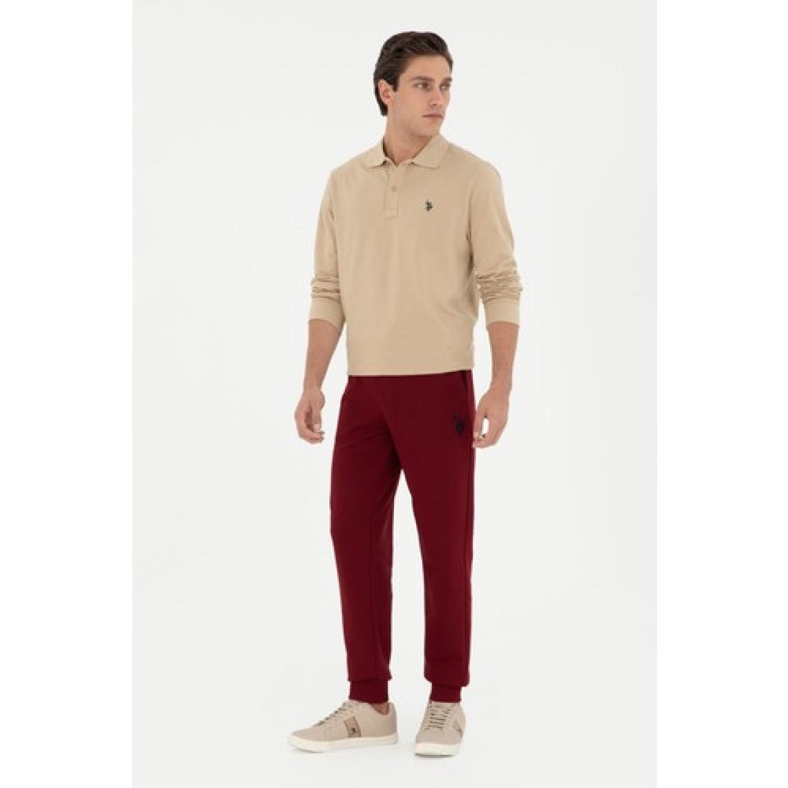 U.S. Polo Assn. Erkek Bordo Eşofman Altı 50295174-VR014