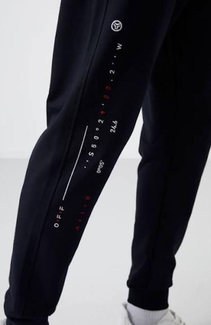 Air Jones  Rory Siyah Jogger Erkek Eşofman Alt - 84909