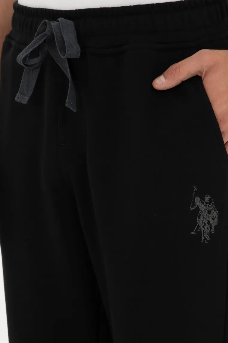 U.S. Polo Assn. Erkek Siyah Eşofman Altı 50295174-VR046
