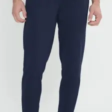 Altınyıldız Classics Erkek Lacivert Standart Fit Normal Kesim 2 İplik Cepli Rahat Recycle Pamuklu Jogger Eşofman Altı