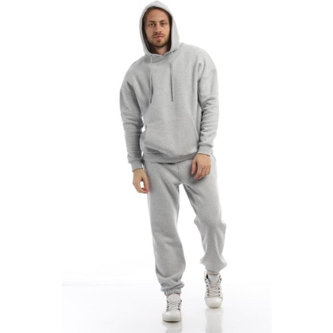 Polo State Erkek Eşofman Altı Gri Melanj