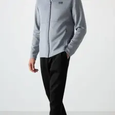 Air Jones Bran Gri - Siyah Scuba Kumaş Erkek Eşofman Takım - 85199