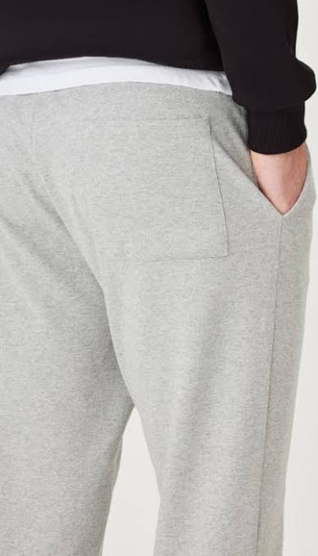 Altınyıldız Classics Erkek Gri Melanj Standart Fit Normal Kesim 2 İplik Cepli Rahat Recycle Pamuklu Jogger Eşofman Altı