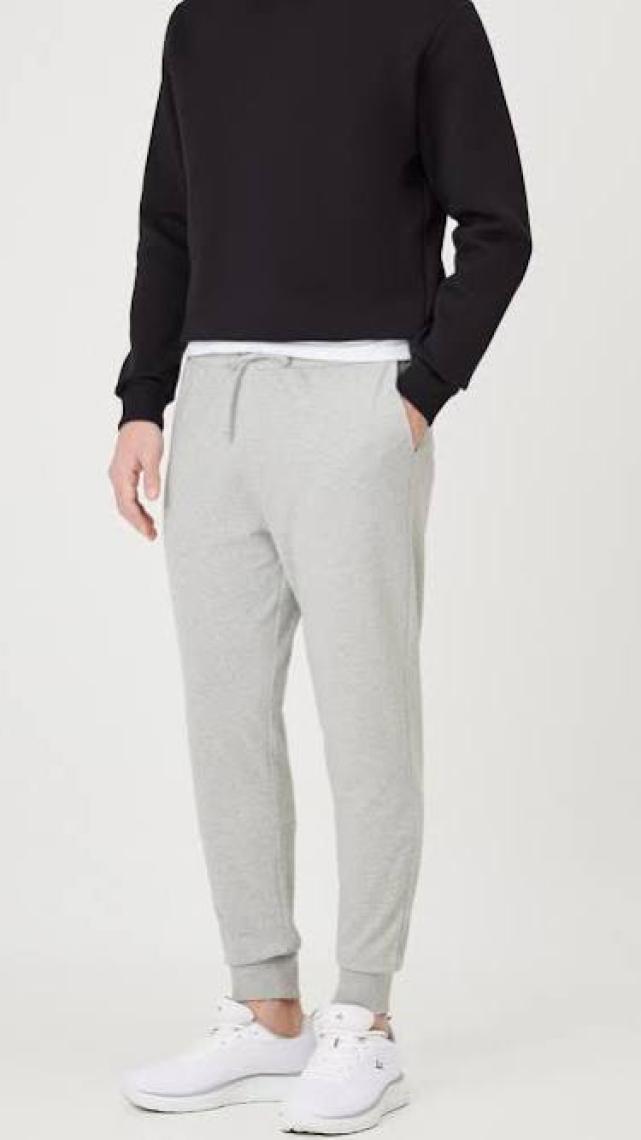 Altınyıldız Classics Erkek Gri Melanj Standart Fit Normal Kesim 2 İplik Cepli Rahat Recycle Pamuklu Jogger Eşofman Altı