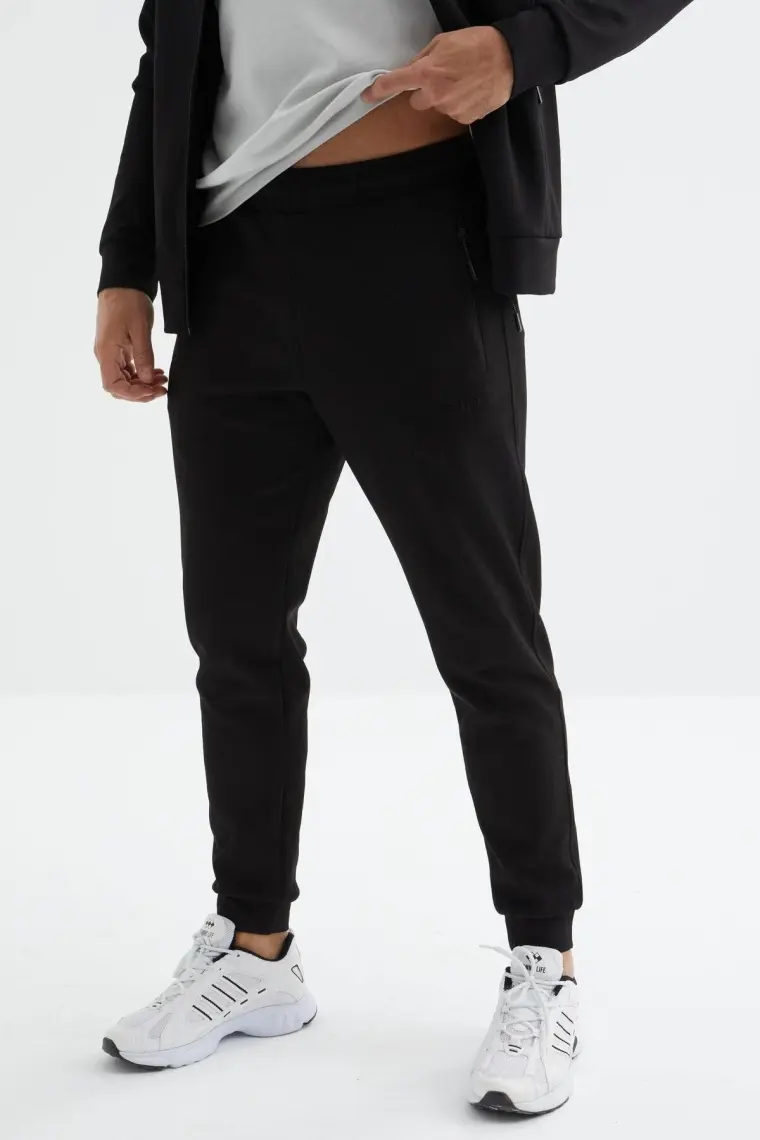Air Jones Hugo Gri Melanj Jogger Erkek Eşofman Takım - 85198