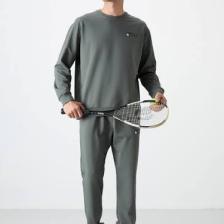 Çağla Casual O Yaka Lastik Paça Pamuklu Erkek Oversize Eşofman Takımı - 85120