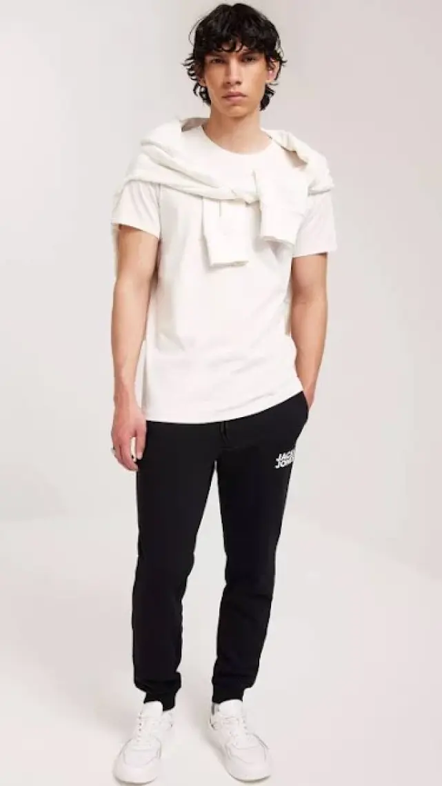 Jack & Jones JJIGORDON JJNEWSOFT SWEAT Siyah Erkek Eşofman Altı