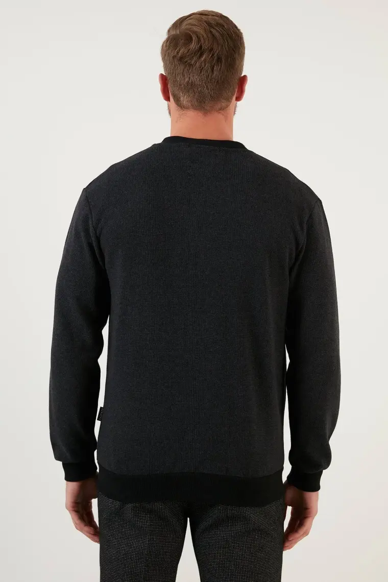 Buratti Pamuklu Regular Fit Düğmeli V Yaka Hırka Erkek Hırka 456205