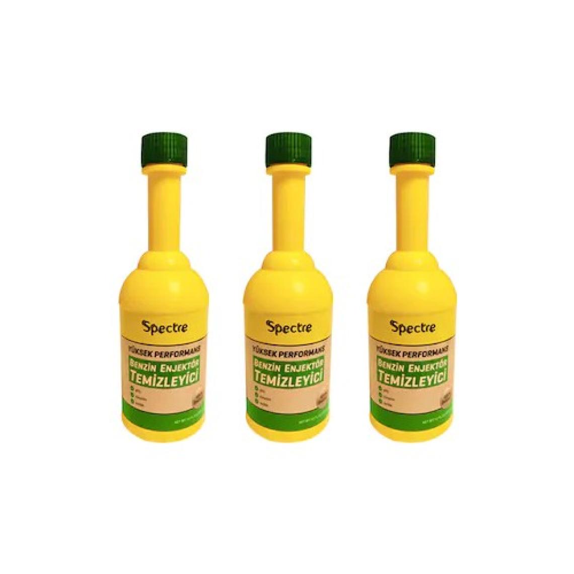 Spectre 3 Adet Benzin Katkı ve Enjektör Temizleyici 300ML.