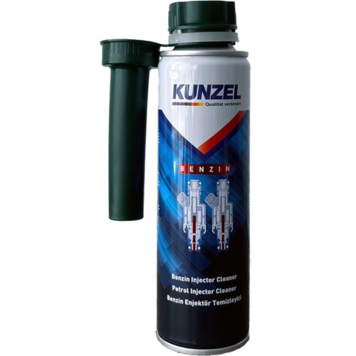 Kunzel EURO-6 Uyumlu Benzin Enjektör Temizleyici - Düşük Kül Formülü ile Emisyonları Azaltır ve Performansı Artırır, 300 ml