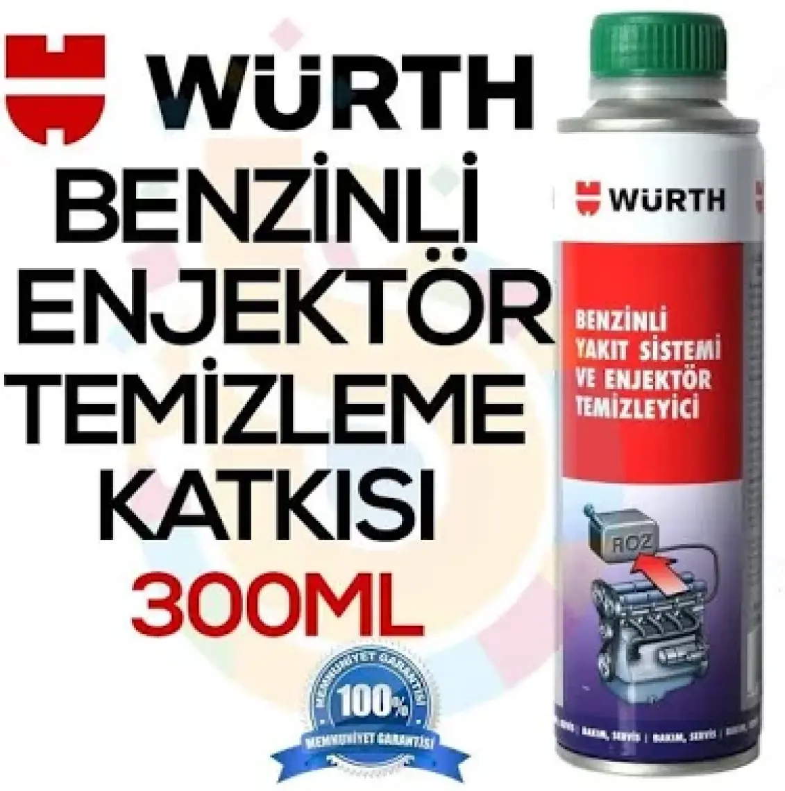 Würth benzin enjektör temizleyici yeni nesil 300 ml