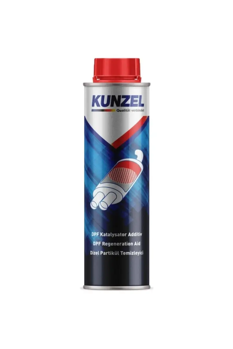 Kunzel Dizel Partikül Filtre Temizleyici - 300 ml, Limp Modunu Önleyen ve DPF Renklenmesini Destekleyen Ürün
