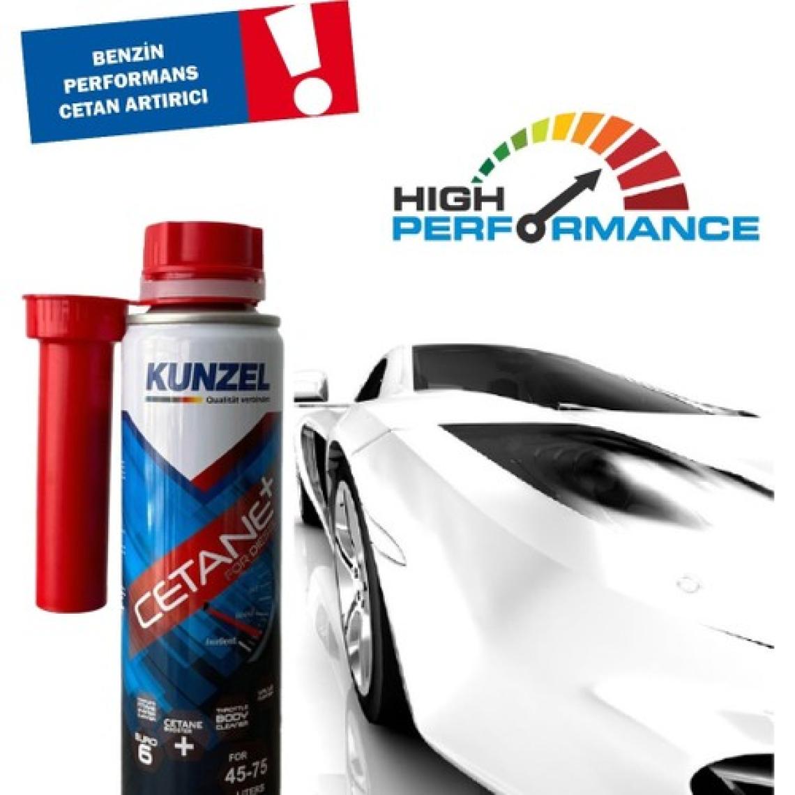 Kunzel Dizel Yakıt Katkısı - EURO-6 Uyumlu, Yakıt Sistemi Temizleyici ve Performans Artırıcı (300 ml)
