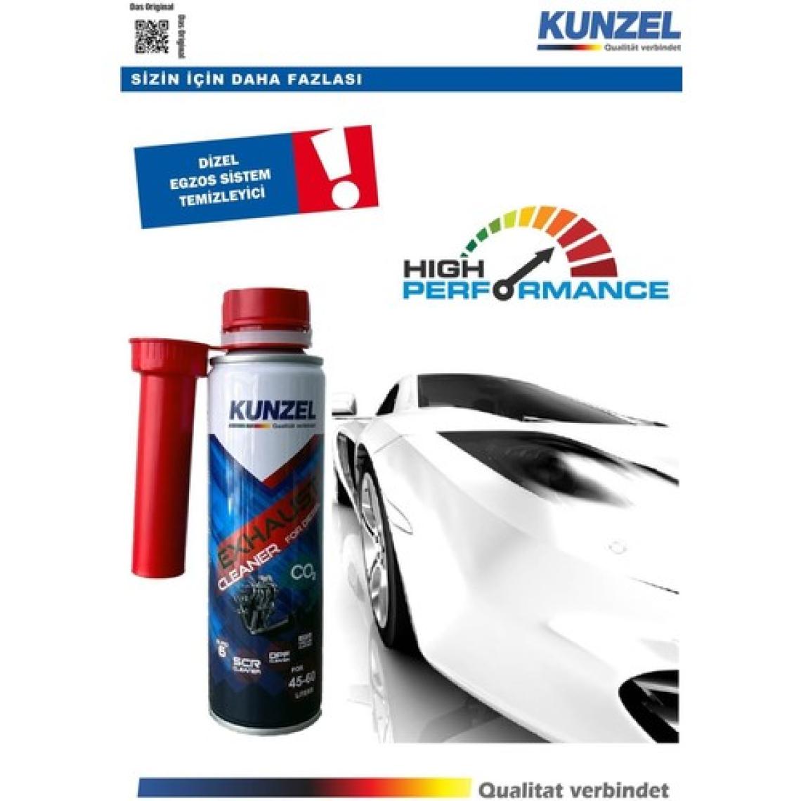 Kunzel Dizel Yakıt Katkısı - EURO-6 Uyumlu, Yakıt Sistemi Temizleyici ve Performans Artırıcı (300 ml)