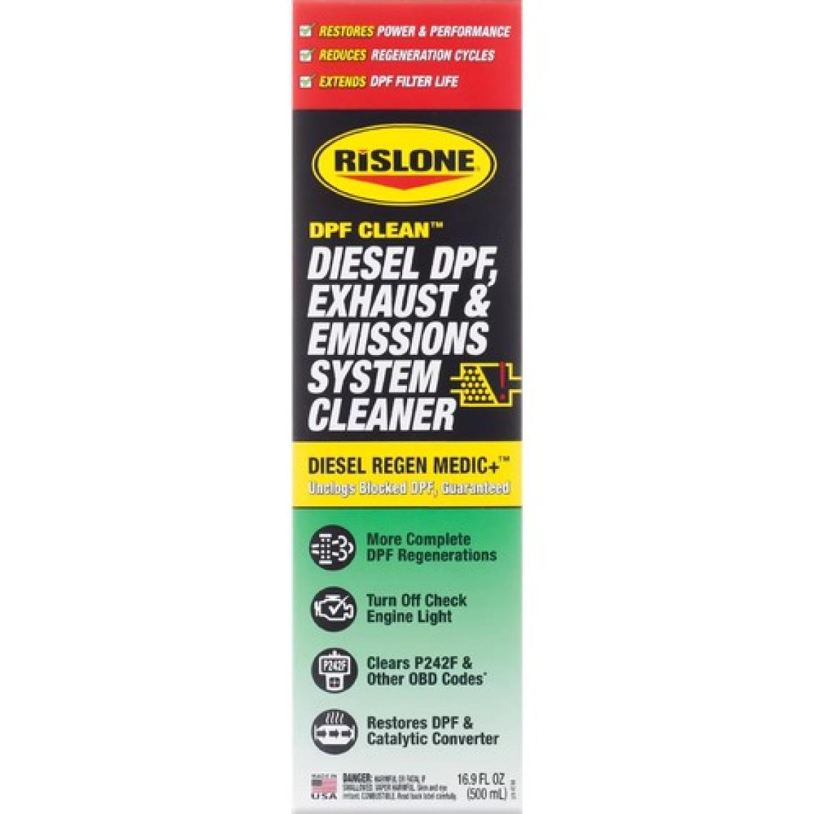Rislone Dizel Dpf Egzoz ve Emisyon Sistemi Temizleyici