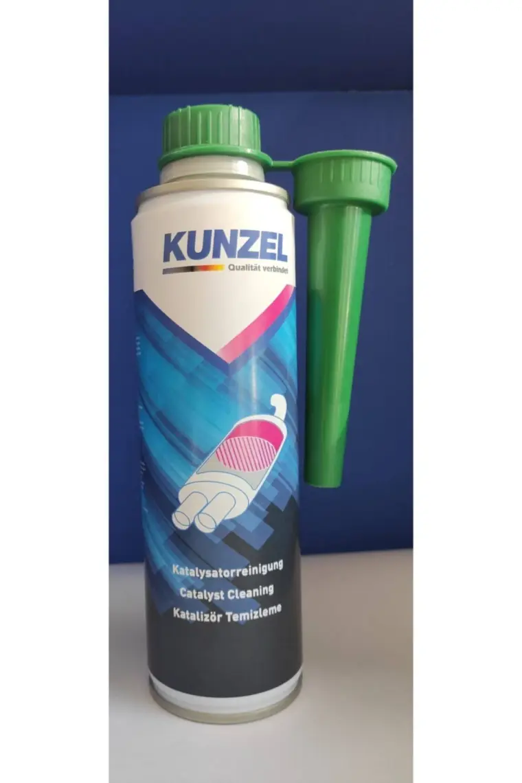 Kunzel Benzinli Katalizatör ve Oksijen Sensörü Temizleyici Yakıt Katkısı - 300 ml, Profesyonel Kullanım Amaçlı