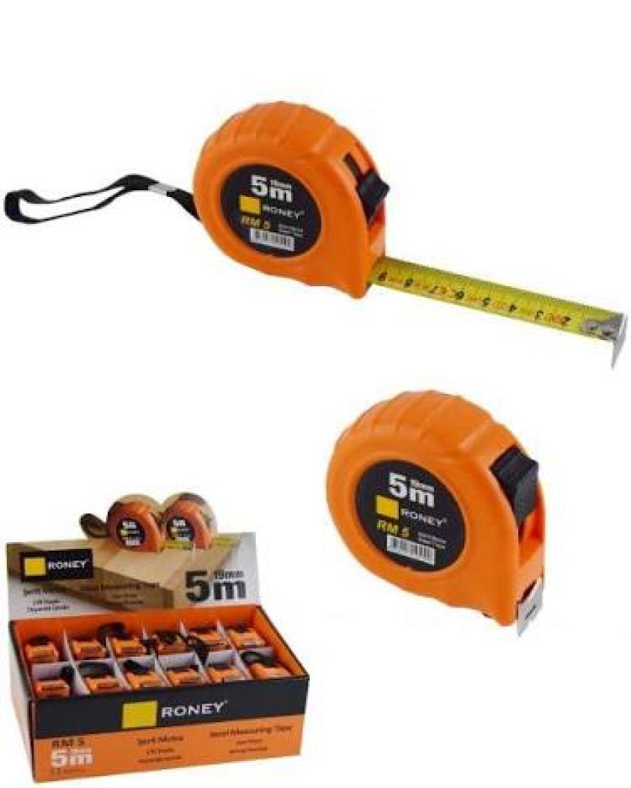 Roney Metre  5 m 19 mm 1. Kalite