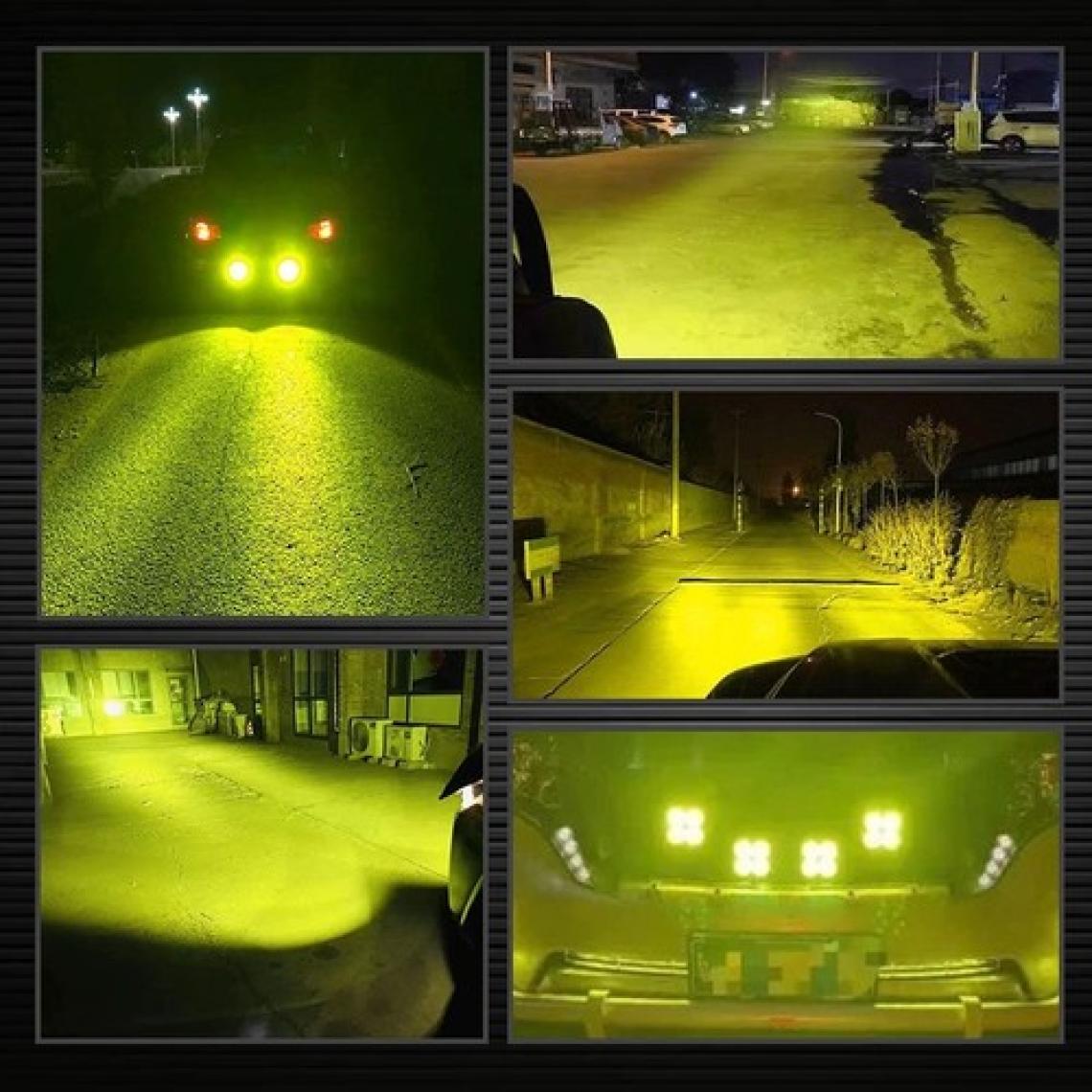 Drs Tuning Off - Road Sis Lambası 4 Led 12 - 32V 40W - Set Sarı Lass284 - 1